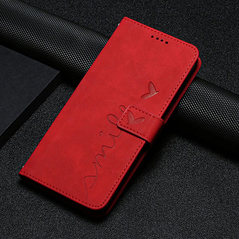 Funda de Cuero Cartera con Soporte Carcasa Y06X para Xiaomi Redmi Note 12 Turbo 5G Rojo