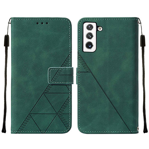 Funda de Cuero Cartera con Soporte Carcasa Y07B para Samsung Galaxy S23 Plus 5G Verde