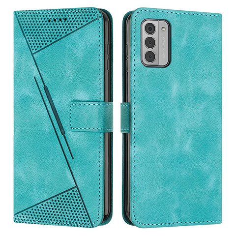 Funda de Cuero Cartera con Soporte Carcasa Y07X para Nokia G42 5G Verde