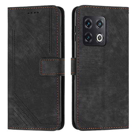 Funda de Cuero Cartera con Soporte Carcasa Y07X para OnePlus 10 Pro 5G Negro