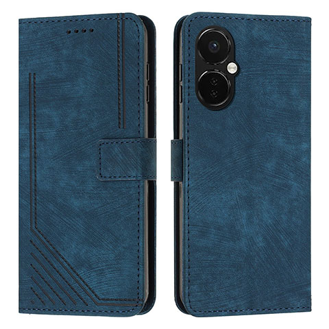 Funda de Cuero Cartera con Soporte Carcasa Y07X para OnePlus Nord CE 3 5G Azul