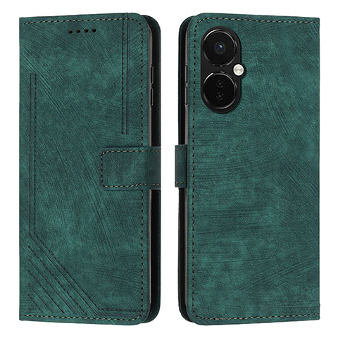 Funda de Cuero Cartera con Soporte Carcasa Y07X para OnePlus Nord CE 3 5G Verde