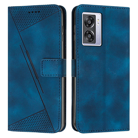 Funda de Cuero Cartera con Soporte Carcasa Y07X para OnePlus Nord N300 5G Azul