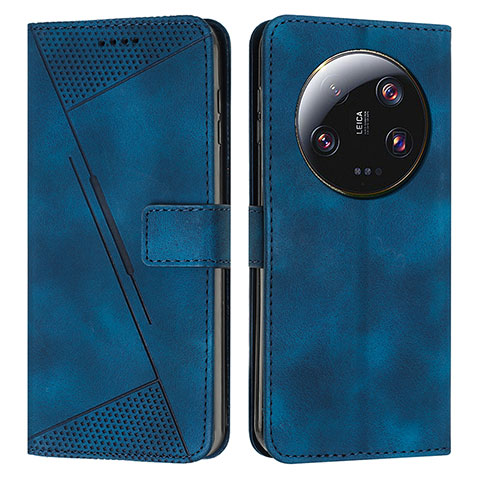 Funda de Cuero Cartera con Soporte Carcasa Y07X para Xiaomi Mi 13 Ultra 5G Azul