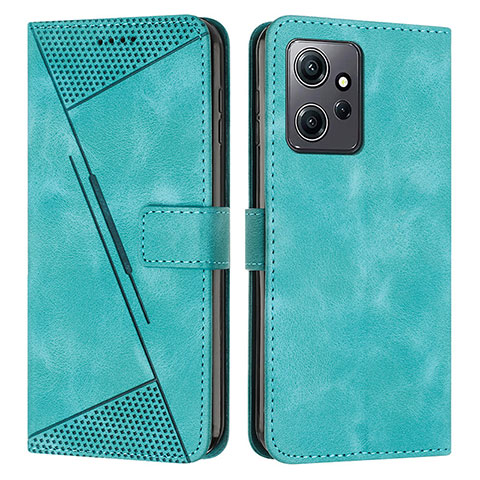 Funda de Cuero Cartera con Soporte Carcasa Y07X para Xiaomi Redmi Note 12 4G Verde