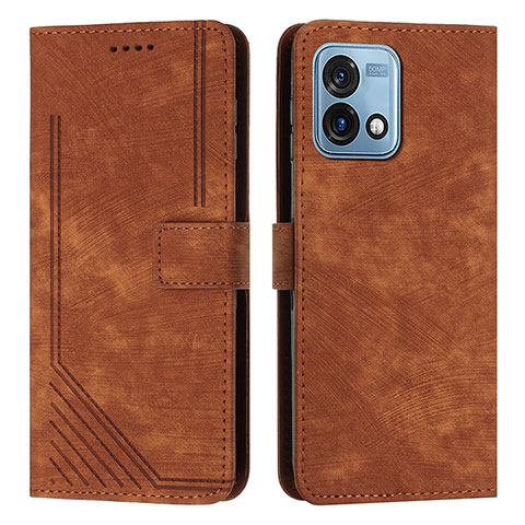 Funda de Cuero Cartera con Soporte Carcasa Y08X para Motorola Moto G Stylus (2023) 5G Marron