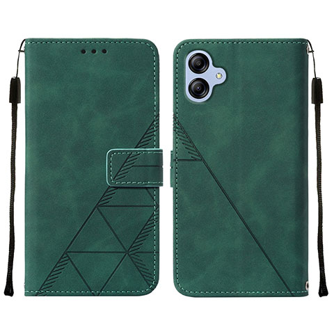 Funda de Cuero Cartera con Soporte Carcasa YB3 para Samsung Galaxy A04 4G Verde