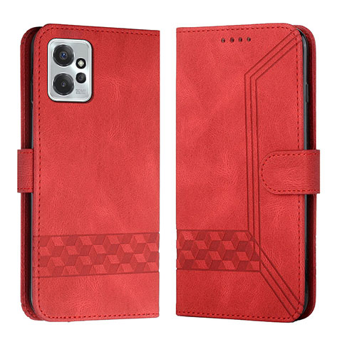 Funda de Cuero Cartera con Soporte Carcasa YX4 para Motorola Moto G Power 5G (2023) Rojo