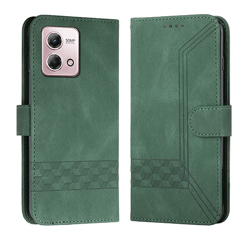 Funda de Cuero Cartera con Soporte Carcasa YX4 para Motorola Moto G Stylus (2023) 4G Verde