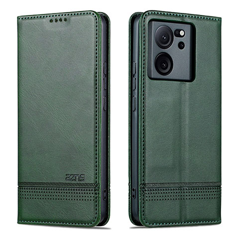 Funda de Cuero Cartera con Soporte Carcasa YZ1 para Xiaomi Redmi K60 Ultra 5G Verde