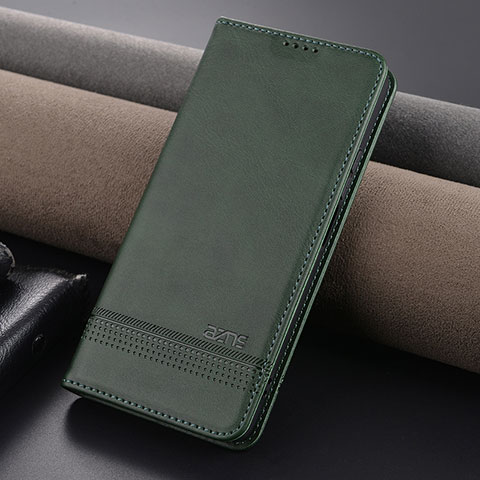 Funda de Cuero Cartera con Soporte Carcasa YZ1 para Xiaomi Redmi Note 13 5G Verde