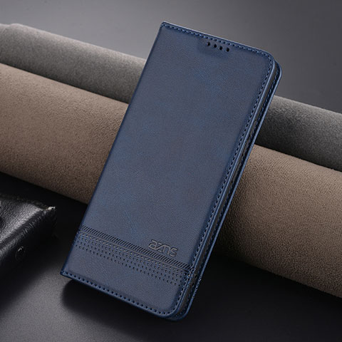 Funda de Cuero Cartera con Soporte Carcasa YZ1 para Xiaomi Redmi Note 13 Pro 5G Azul