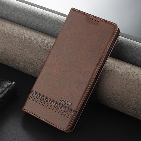 Funda de Cuero Cartera con Soporte Carcasa YZ2 para Huawei Honor 90 Lite 5G Marron