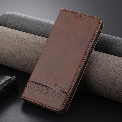 Funda de Cuero Cartera con Soporte Carcasa YZ2 para Xiaomi Redmi K60 Ultra 5G Marron