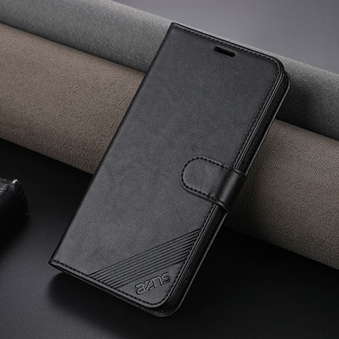 Funda de Cuero Cartera con Soporte Carcasa YZ3 para Apple iPhone 14 Negro