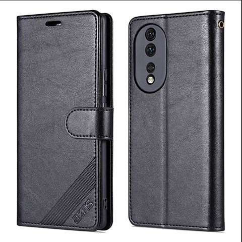 Funda de Cuero Cartera con Soporte Carcasa YZ3 para Huawei Honor 90 5G Negro