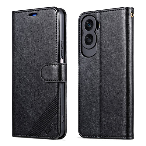 Funda de Cuero Cartera con Soporte Carcasa YZ3 para Huawei Honor 90 Lite 5G Negro