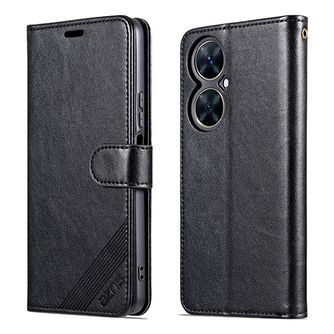 Funda de Cuero Cartera con Soporte Carcasa YZ3 para Huawei Nova 11i Negro