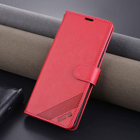 Funda de Cuero Cartera con Soporte Carcasa YZ3 para Oppo A2 Pro 5G Rosa Roja