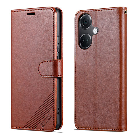 Funda de Cuero Cartera con Soporte Carcasa YZ3 para Oppo K11 5G Marron