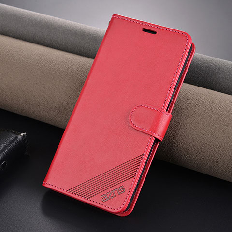 Funda de Cuero Cartera con Soporte Carcasa YZ3 para Xiaomi Redmi Note 13 5G Rosa Roja