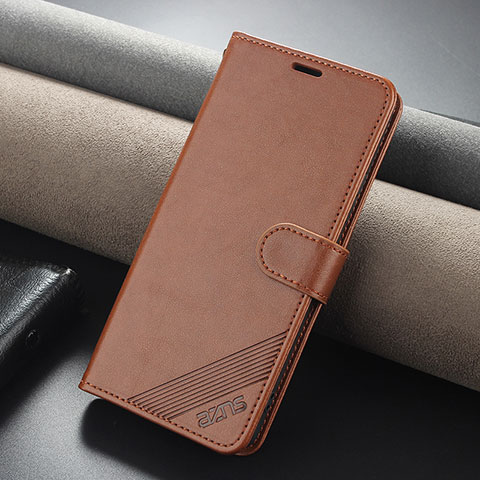 Funda de Cuero Cartera con Soporte Carcasa YZ4 para Xiaomi Mi 13T 5G Marron