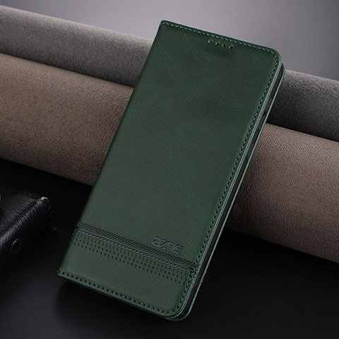 Funda de Cuero Cartera con Soporte Carcasa YZ5 para Huawei Mate 60 Pro+ Plus Verde