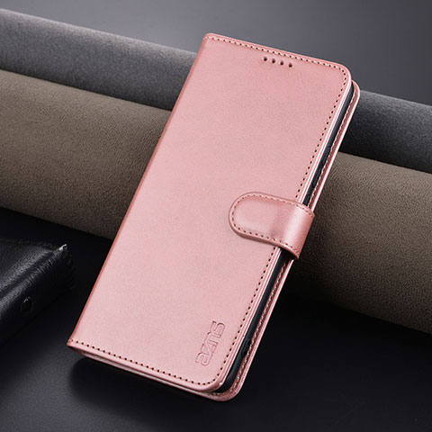 Funda de Cuero Cartera con Soporte Carcasa YZ5 para Oppo A2 Pro 5G Oro Rosa