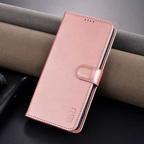 Funda de Cuero Cartera con Soporte Carcasa YZ5 para Xiaomi Redmi Note 13 Pro 5G Oro Rosa