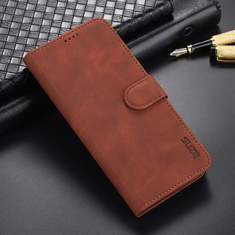 Funda de Cuero Cartera con Soporte Carcasa YZ6 para Oppo A78 5G Marron