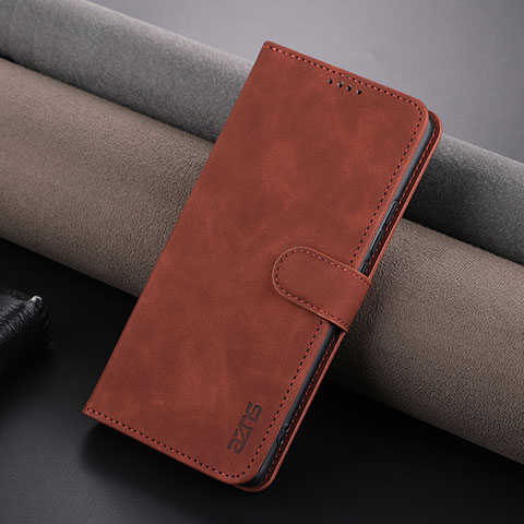 Funda de Cuero Cartera con Soporte Carcasa YZ6 para Oppo Reno10 Pro+ Plus 5G Marron