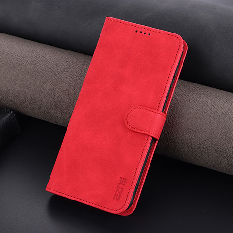 Funda de Cuero Cartera con Soporte Carcasa YZ6 para Oppo Reno9 Pro 5G Rosa Roja