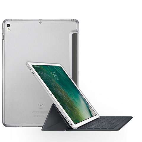 Funda de Cuero Cartera con Soporte para Apple iPad Pro 12.9 (2017) Claro