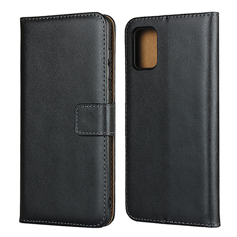 Funda de Cuero Cartera con Soporte para Samsung Galaxy A31 Negro