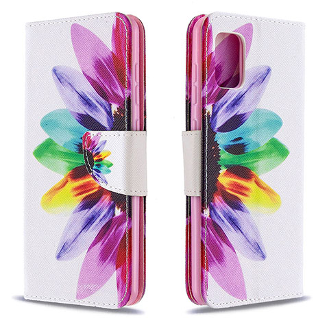 Funda de Cuero Cartera con Soporte Patron de Moda Carcasa B01F para Samsung Galaxy A31 Multicolor