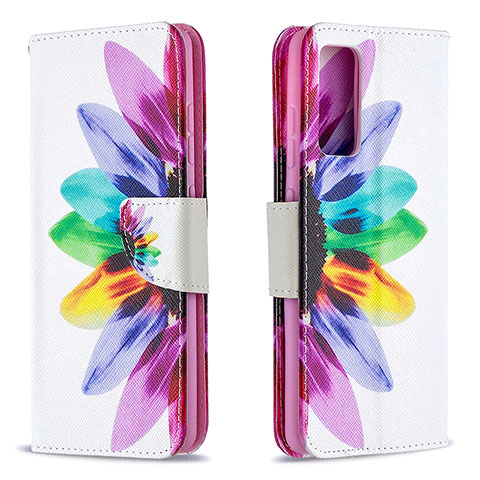 Funda de Cuero Cartera con Soporte Patron de Moda Carcasa B01F para Samsung Galaxy S20 FE (2022) 5G Multicolor