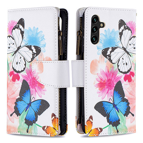 Funda de Cuero Cartera con Soporte Patron de Moda Carcasa B04F para Samsung Galaxy A13 5G Vistoso