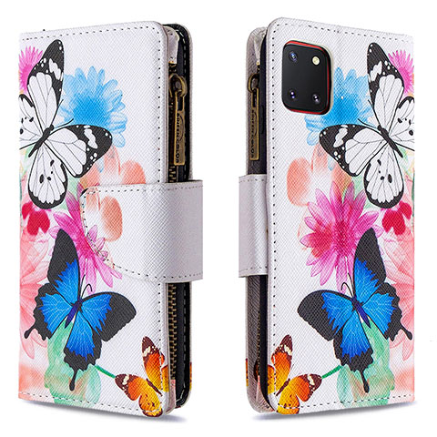 Funda de Cuero Cartera con Soporte Patron de Moda Carcasa B04F para Samsung Galaxy A81 Vistoso