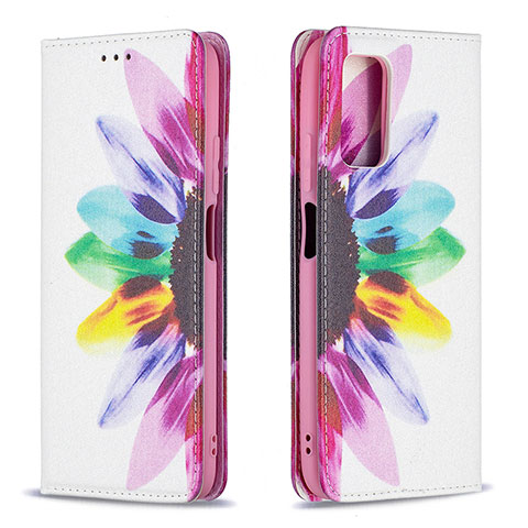 Funda de Cuero Cartera con Soporte Patron de Moda Carcasa B05F para Xiaomi Poco M3 Multicolor