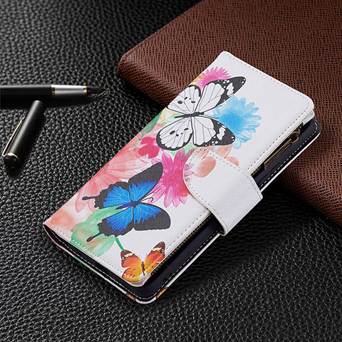 Funda de Cuero Cartera con Soporte Patron de Moda Carcasa BF3 para Xiaomi Redmi Note 10 Pro Max Vistoso