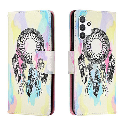 Funda de Cuero Cartera con Soporte Patron de Moda Carcasa H01X para Samsung Galaxy A13 4G Vistoso