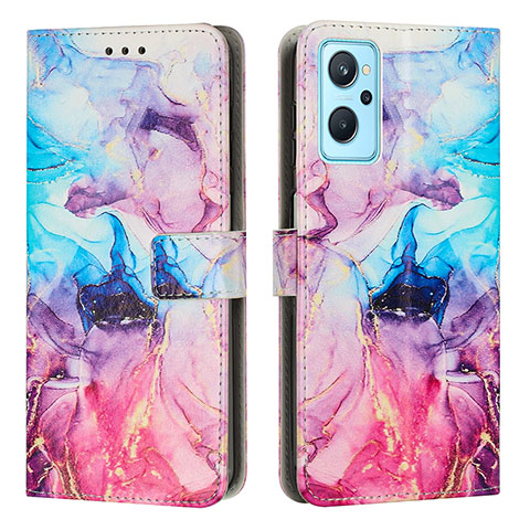 Funda de Cuero Cartera con Soporte Patron de Moda Carcasa Y01X para Realme 10T 5G Multicolor