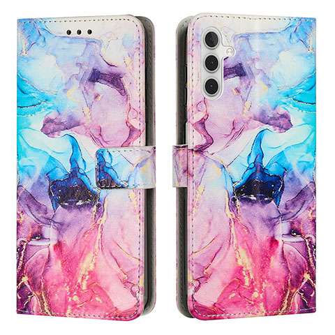 Funda de Cuero Cartera con Soporte Patron de Moda Carcasa Y01X para Samsung Galaxy A13 5G Multicolor