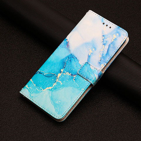 Funda de Cuero Cartera con Soporte Patron de Moda Carcasa Y01X para Xiaomi Poco C55 Azul