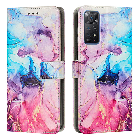 Funda de Cuero Cartera con Soporte Patron de Moda Carcasa Y01X para Xiaomi Redmi Note 11 Pro 4G Multicolor