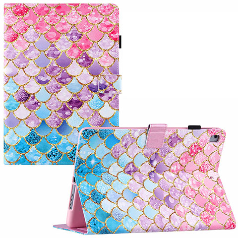 Funda de Cuero Cartera con Soporte Patron de Moda Carcasa Y02B para Apple iPad Air Vistoso