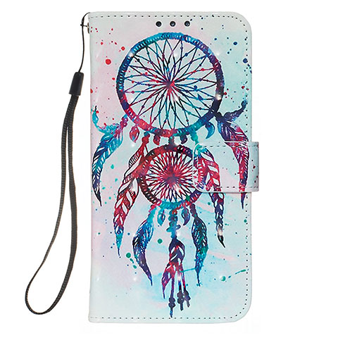 Funda de Cuero Cartera con Soporte Patron de Moda Carcasa Y03B para Samsung Galaxy A01 SM-A015 Multicolor