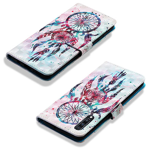 Funda de Cuero Cartera con Soporte Patron de Moda Carcasa Y03B para Samsung Galaxy A70S Multicolor