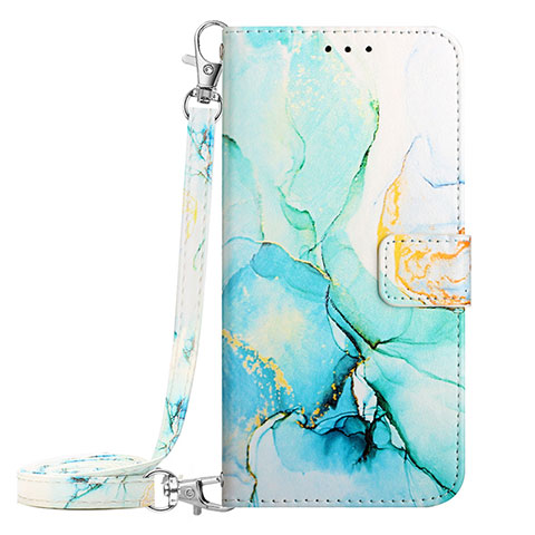 Funda de Cuero Cartera con Soporte Patron de Moda Carcasa YB1 para Sony Xperia 1 V Verde