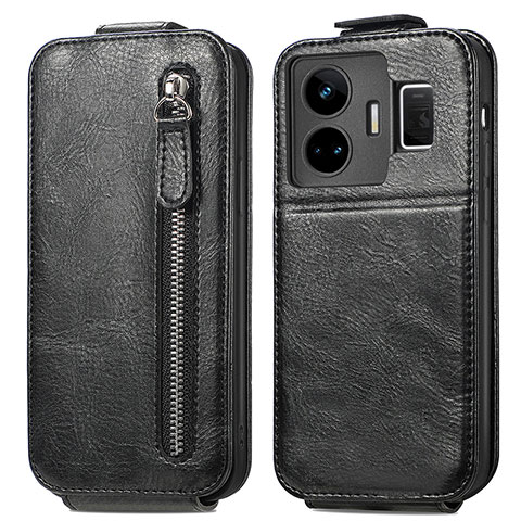 Funda de Cuero Flip para Realme GT Neo5 5G Negro